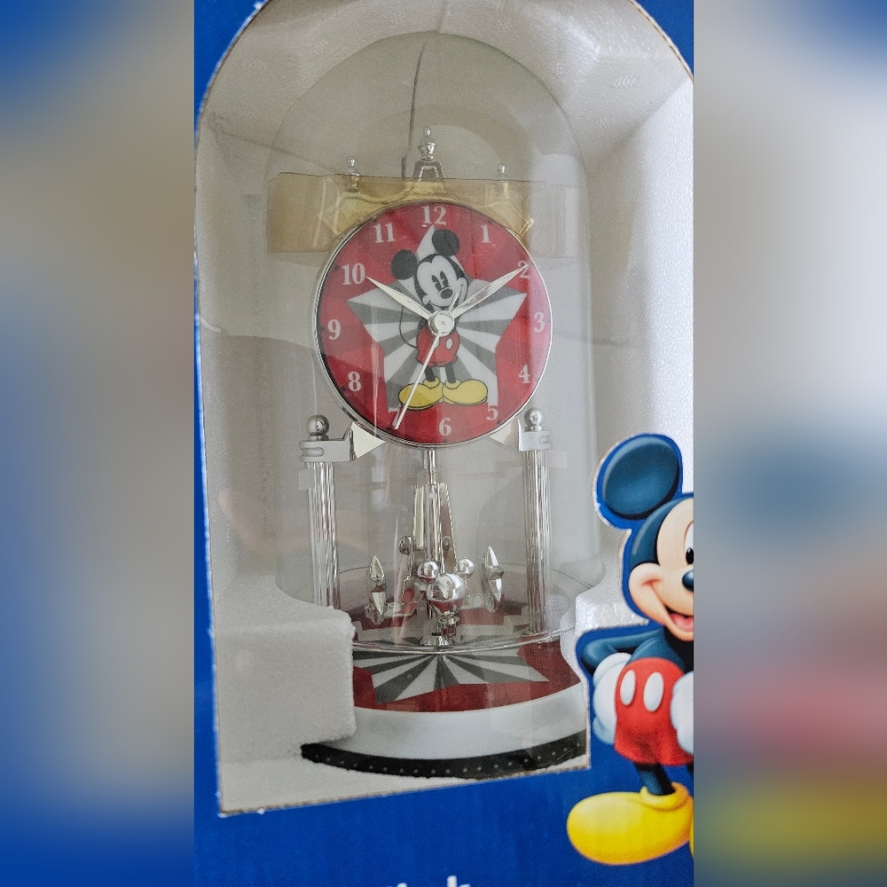 Disney Mickey Mouse Anniversary Clock - Picture 2 of 9